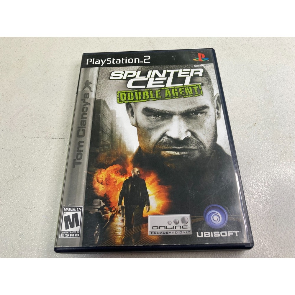 Tom Clancy's Splinter Cell Double Agent Sony PlayStation 2 PS2 2006 CIB Tested